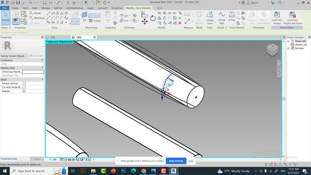 Curved Beams & Space Frame in Revit - Revit Massing Tutorial смотреть онлайн
