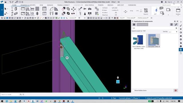 Tekla Connection Api Lec01 (Part 06) смотреть онлайн