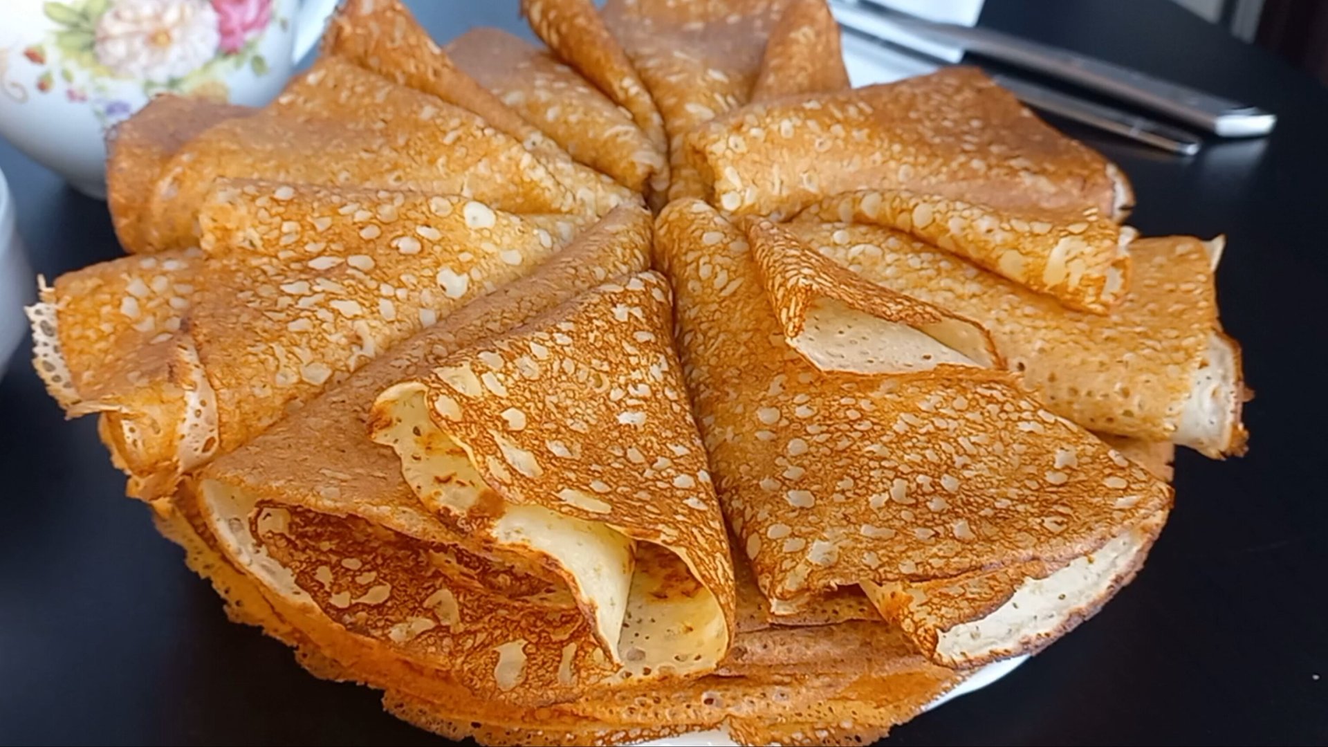 БЛИНЫ Идеальный рецепт блинов проверенный годами Получаются тонкие и вкусные! смотреть онлайн