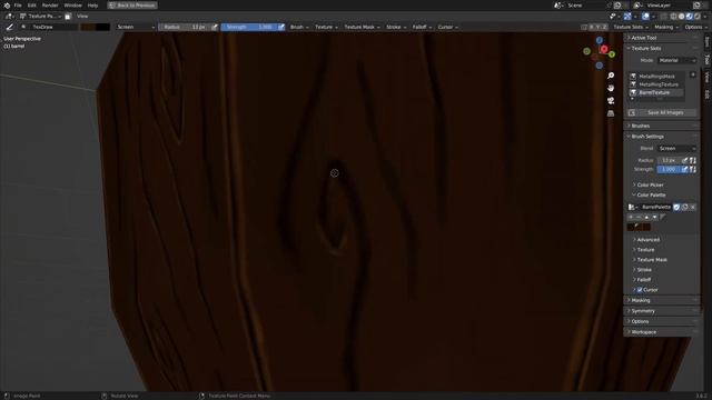 Stylized Handpainted Barrel - Blender Full Pipeline (Timelapsed) смотреть онлайн