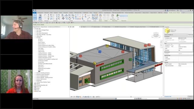 Communicating design review directly in Revit (March 2020) смотреть онлайн
