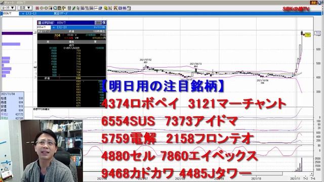 株式投資 爆益期待！11月8日の注目銘柄！ SEKの株TV смотреть онлайн