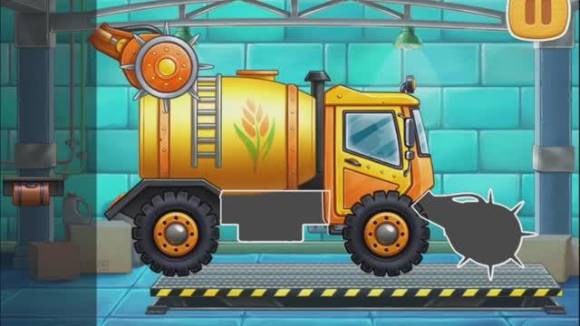 Развитие. Дети. Игры. Этап 2. Машина с удобрением. Машины. Мультики. Увлекательное обучение! смотреть онлайн