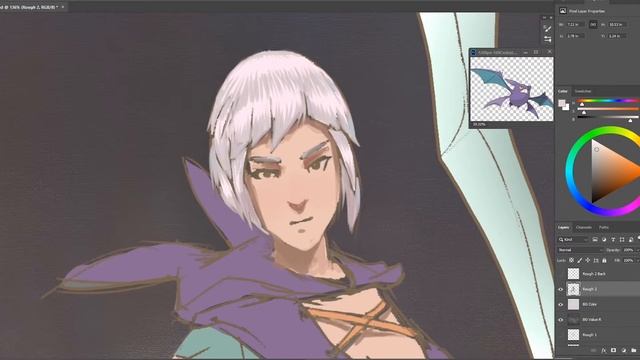 Pokémon Cosplay Concept ART - Crobat chan (Speed-Paint) смотреть онлайн