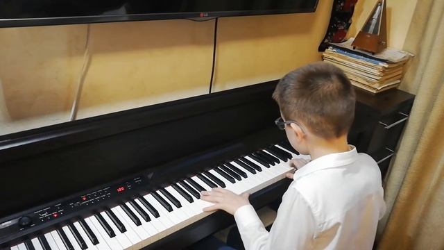 Этюд К. Черни Соч. 299 № 14 - Емельянов Виктор 10 лет смотреть онлайн