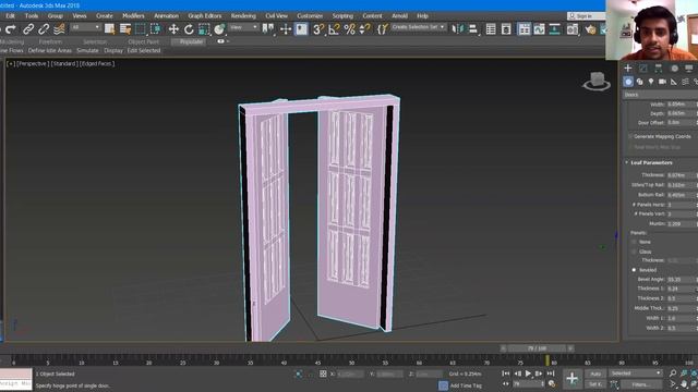 Learn 3ds Max E10 | Creating Doors & Windows смотреть онлайн
