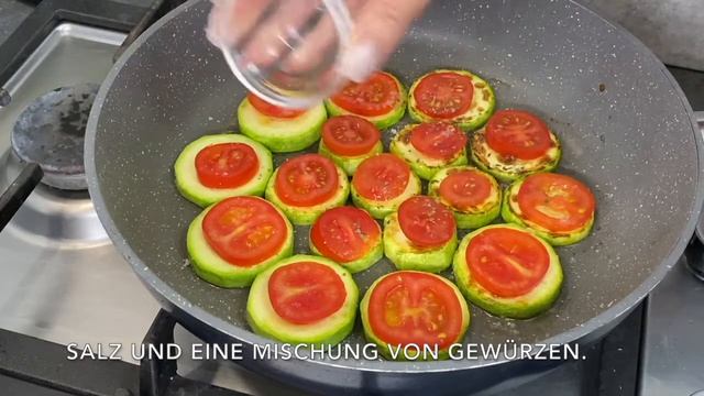 Ich habe noch nie so leckere Eier gegessen❗️ Frühstück mit Zucchini und Eiern. смотреть онлайн