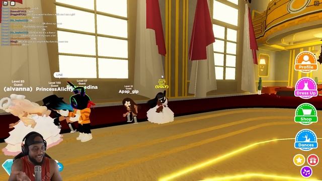 ROBLOX BALLROOM DANCE смотреть онлайн
