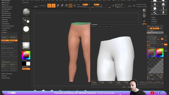 021 ZBrush Clothing Surface Noise Weave смотреть онлайн