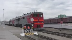 Сборник тепловозов Монголии на ЖД-вокзале Улан-Батора | Железная дорога