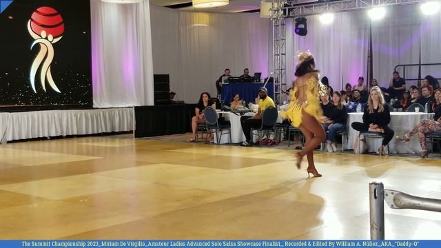 The Summit Championship 2023 Miriam De Virgilio Amateur Ladies Advanced Solo Salsa Showcase Finalis смотреть онлайн