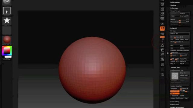 ZBrushからmodoへDisplacement MapのExprot смотреть онлайн