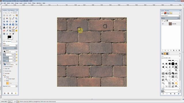 How to Create a Seamless Tiling Texture using Gimp смотреть онлайн