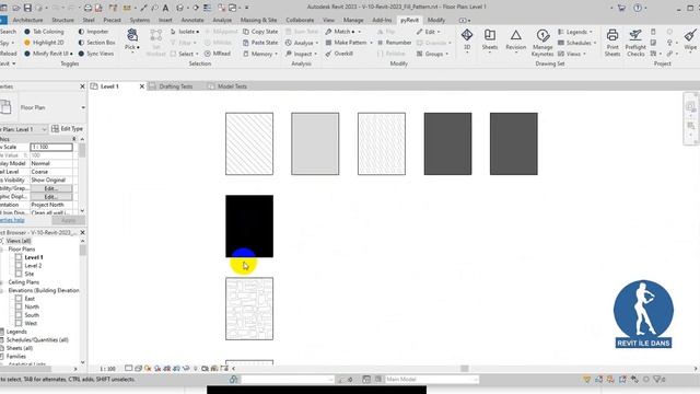 pyRevit ile Fill Patterns ( Drafting - Model ) .pat - Family İndir, Kullan #Revit 2023 Eğitimi Kurs смотреть онлайн