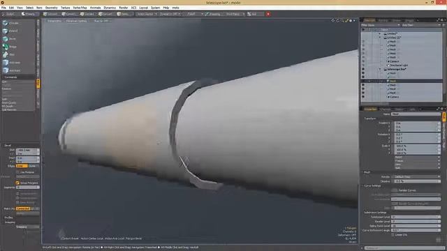 MODO Modeling Tutorial - Modeling a Telescope in MODO смотреть онлайн