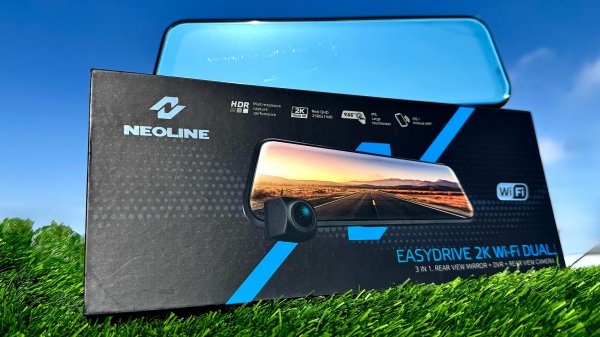 Neoline EasyDrive 2K WiFi Dual . Зеркало с функцией регистратора и ассистентом парковки .