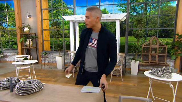 Bernini No-Kink Expandable Metal Garden Hose on QVC смотреть онлайн