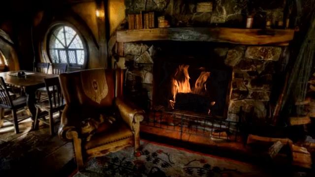 Уютный дом с камином 4K / Cozy house with a fireplace 4K смотреть онлайн