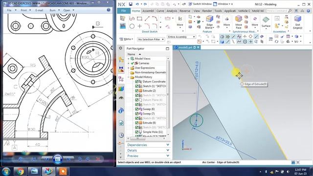 #NX CAD #tutorial