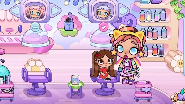 ROTINA 24 HORAS USANDO TUDO VERMELHO - AVATAR WORLD HISTORINHAS смотреть онлайн