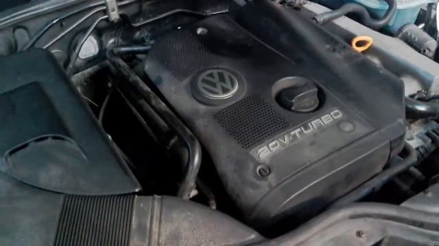 Passat B5 1,8 turbo Engine sound - something wrong with engine coolant смотреть онлайн