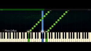 Niccolò Paganini - Caprice No. 24 - Piano Tutorial [Synthesia]