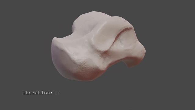 Timelapse of Talus Bone Sculpt in Blender 2.82 смотреть онлайн