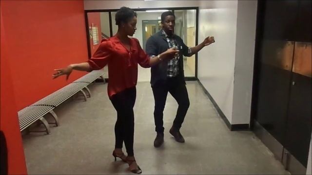 Salsa Week 3 Winter 2015 Intermediate Routine смотреть онлайн