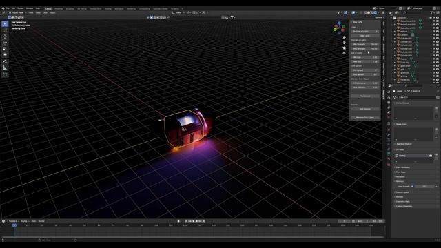 EasyLight - Blender Addon for ... Easy Lights! смотреть онлайн