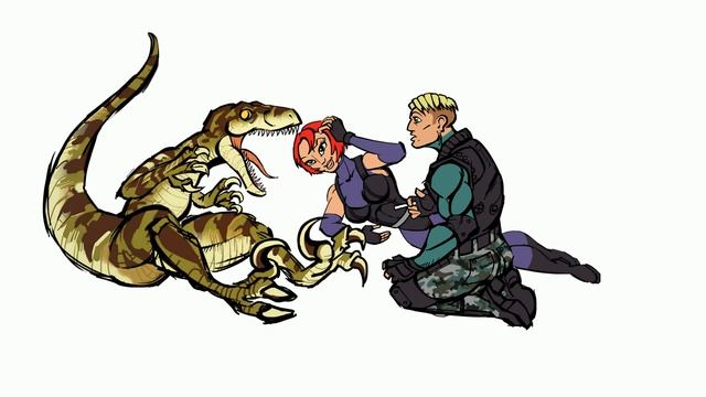 Dino Crisis 2 Hunters on a Halt смотреть онлайн