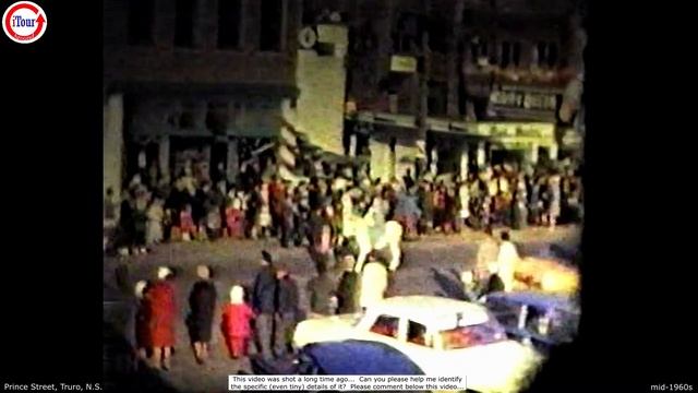 1960s Christmas Parade, Truro, N.S. | 8mm Vintage Film Footage | 8mm Film Camera Footage смотреть онлайн