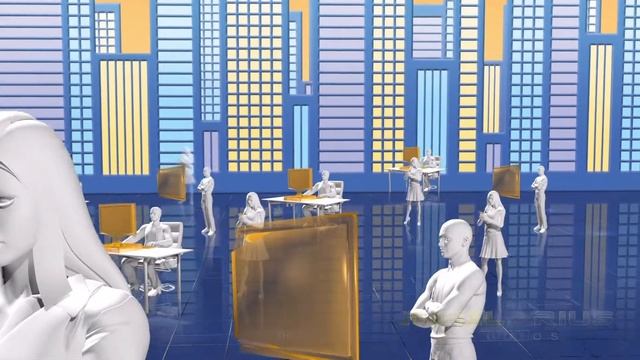 3D Stock Animation - Web Marketing (Blender + After Effects) смотреть онлайн