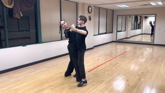 Contra Rock to Circular Fans , Learn to Dance Online with Imperial Ballroom American Smooth смотреть онлайн