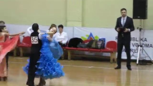 Bahadir Abbasov & Kamilla Akhmedova 2014, English Waltz смотреть онлайн