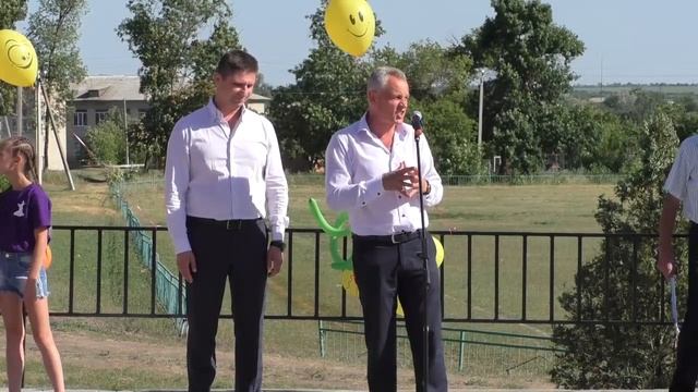 Відкриття спортивного та дитячого майданчика в с.Близнюки
