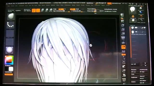 ZBrush course by Hoyhoykung week6 Tips Back Face Mark смотреть онлайн