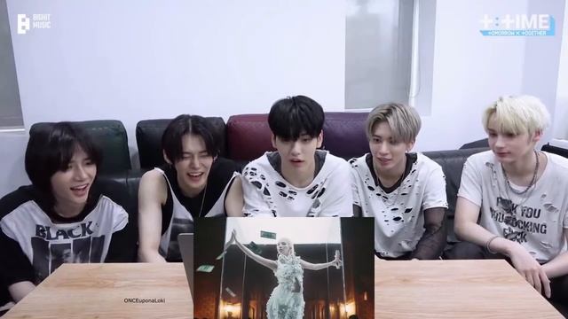 TXT Reaction To (G)I-DLE Nxde [fanmade]