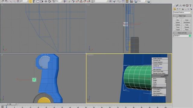 35 robot 3ds max tutorial - MEGAZORD Daizyujin 3D - right foot modeling part. 04/18 смотреть онлайн