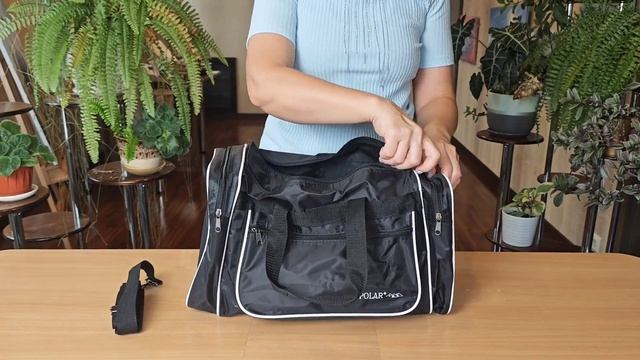 Спортивная сумка Polar 6009 черный смотреть онлайн