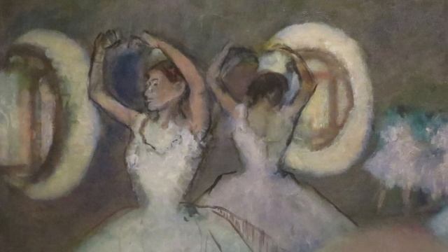 Alouette, piano version featuring the paintings of Degas смотреть онлайн