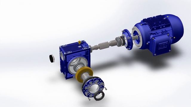 Worm Gear Reducer Assembly смотреть онлайн