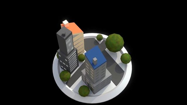 3D Icon City - Perspective 3 смотреть онлайн