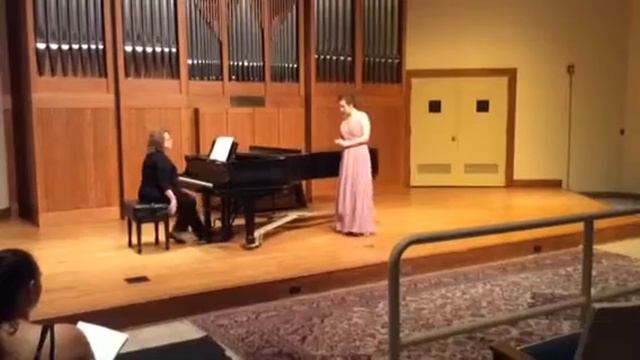 Zoe Wirt: "Liebst du um Schönheit" Clara Schumann, "Wie melodien zieht es mir" Brahms смотреть онлайн