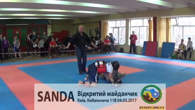 34 fight Sanda Ukraine Kungfu Kibalchicha 11B 4.03.2017 Відкритий майданчик смотреть онлайн