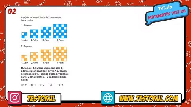 TYT.zip Sayısal & Sözel Tekrar Kitabı | TYT Temel Matematik Test 19 - 21 смотреть онлайн