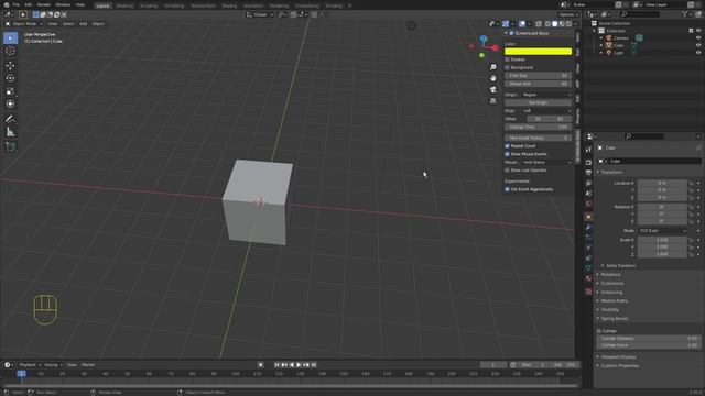 如何在Blender開啟鍵盤+滑鼠按鍵動作顯示 | Screencast-keys addon使用教學(Screencast-keys addon tutorial in Chinese) смотреть онлайн