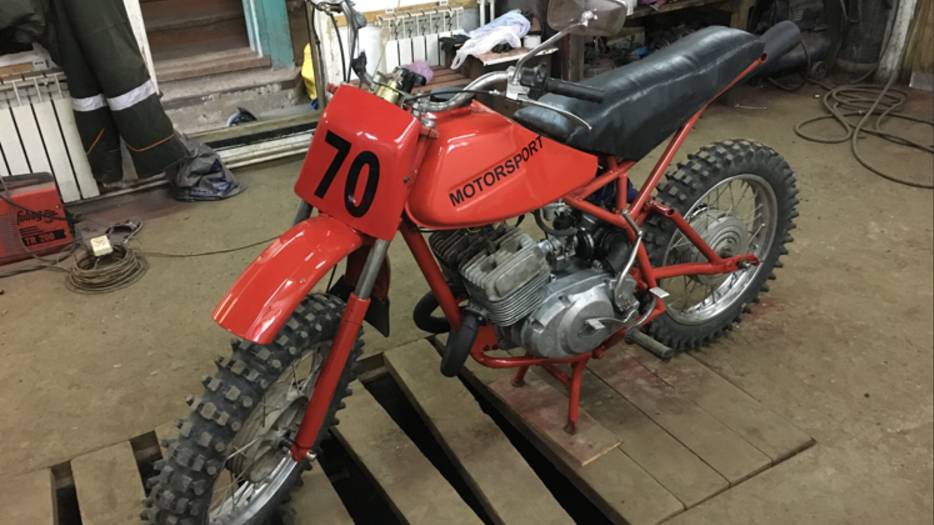 Сборка самодельного кроссового мотоцикла. смотреть онлайн