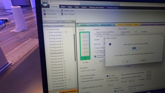 Как разводить баллинг Fauna Marin Balling Light, GHL Doser2 настройки ☠️