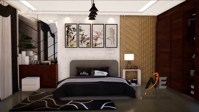 Conception design 3D cuisine +salon+chambre ( SKETCHUP+V-ray) смотреть онлайн