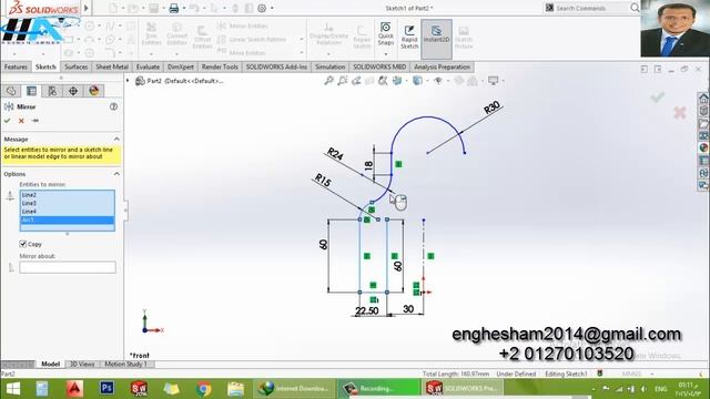 Tractor on Solidworks ( 18- Pivot ) смотреть онлайн